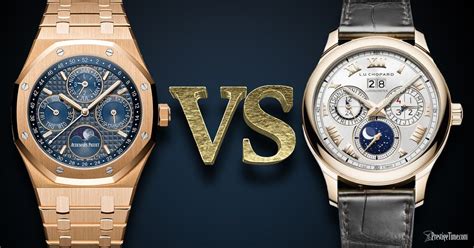 Audemars Piguet VS Chopard Watches .